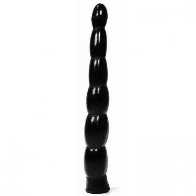Afbeelding van Extra lange zwarte dildo 31.5 cm