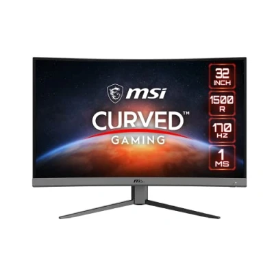 Image de Ecran PC Gaming MSI Optix G32C4 E2 Full HD Incurvé 170 Hz 1 ms 31.5&quot;