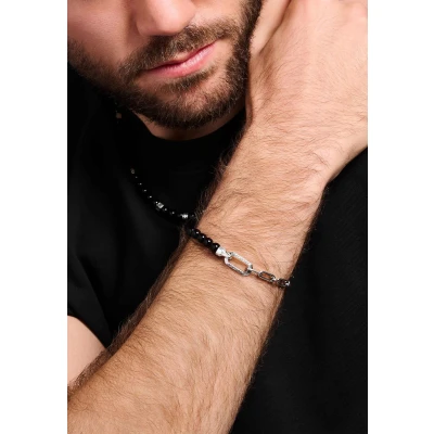 Afbeelding van Thomas SABO ONYX Armband, Heren, Maat: One Size, Black