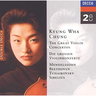 Afbeelding van Kyung Wha Chung The Great Violin Concertos Mendelssohn, Beethove (2 CD)