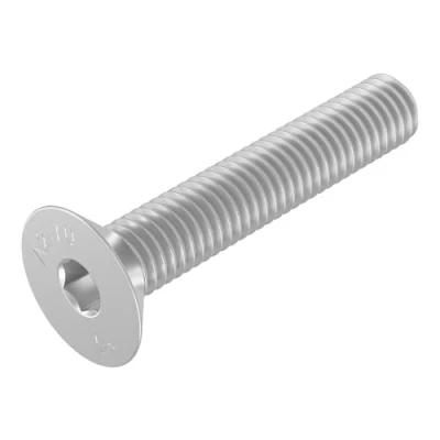 Afbeelding van SECCARO Set van 20 verzonken schroeven M8 x 45 mm roestvrij staal V2A VA A2 DIN 7991 / ISO 10642 binnenzeskant