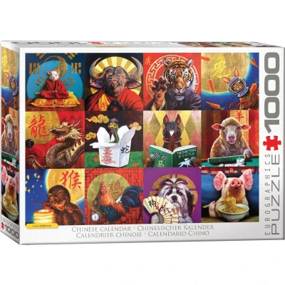 Afbeelding van Eurografiek Chinese Kalender (1000)