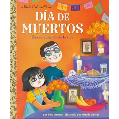 Afbeelding van Little Golden Book Día de Muertos: Una celebración la vida (Day of the Dead: A Celebration Life Spanish Edition)