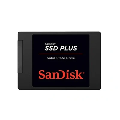 Afbeelding van SanDisk SSD Plus 2 TB, interne harde schijf, SATA III 2,5 inch, leessnelheid tot 545 MB/s, upgrade je computer met een snelle