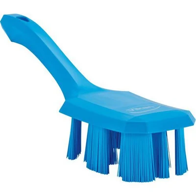 Afbeelding van Vikan Afwasborstels UST Afwasborstel met Korte Steel Blauw Harde Vezels 260mm