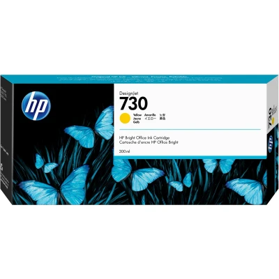 Afbeelding van HP 730 (P2V70A) Inktcartridge Geel Hoge capaciteit