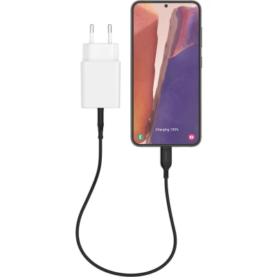 Afbeelding van Mophie Essentials Duurzame USB C Power Adapter 20W Wit