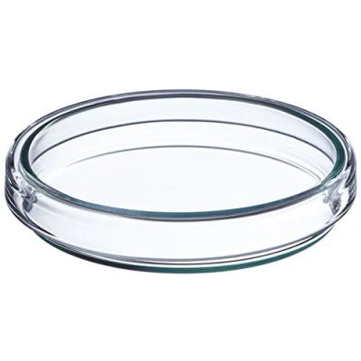 Afbeelding van neoLab 5 stuks petrischalen van borosilicaatglas, Anumbra, transparant, diameter 80 mm, hoogte 15 mm