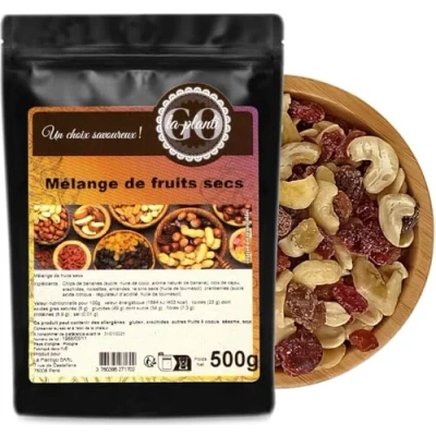 Afbeelding van Gedroogd fruit mengsel 500 g LA PLANTIGO