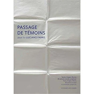 Image de Passages de témoins pour Luciano Fabro