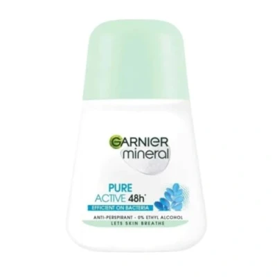 Afbeelding van Mineral Pure Active anti transpirant in een roll on 50ml