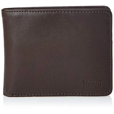 Afbeelding van Vans MN DROP V Bifold Wallet Portemonnee, Maat: One Size, Dark brown