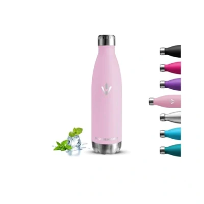 Afbeelding van 750 ml BPA vrije thermosfles, roestvrijstalen fles, lekvrij, vacuüm metalen gemakkelijk mee te nemen, voor fitness, yoga, camping