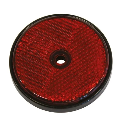 Afbeelding van Carpoint Reflector Rond Ø 70mm Rood Bulk 0413956