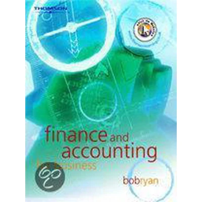 Afbeelding van Finance and Accounting for Business
