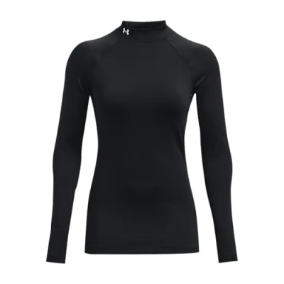 Afbeelding van Under Armour Coldgear Longsleeve, Dames, Maat: Small, Black