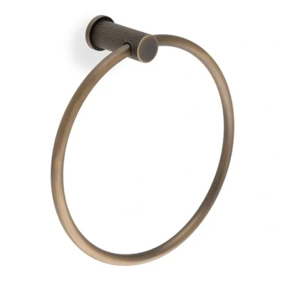 Afbeelding van Alexander &amp; Wilks Brunel Diamond Knurled Handdoekring