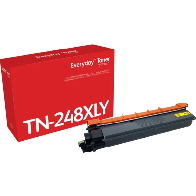 Afbeelding van Xerox Tonercassette vervangt Brother TN248XLY Compatibel Geel 2300 bladzijden Everyday™ 006R04878