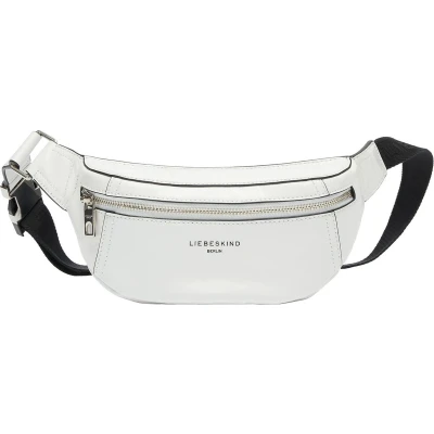 Afbeelding van LIEBESKIND BERLIN Gordeltas Schoudertas Chudy Paper Touch Crinkle Beltbag Arctic Wit