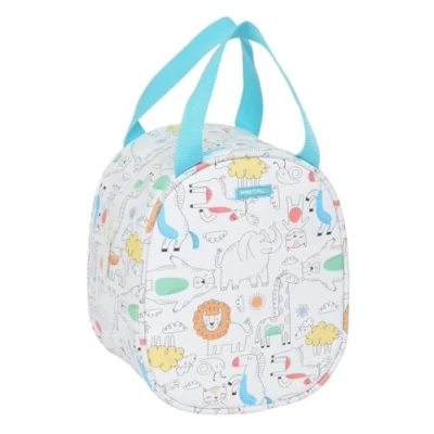 Afbeelding van Thermische Snacktas Safta Zoo Beige 19 x 22 14 cm