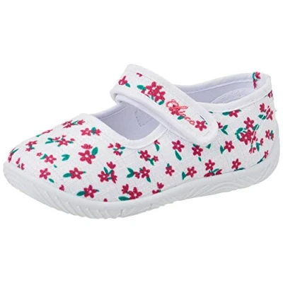 Afbeelding van Chicco Klittenbandpantoffel voor meisjes, design in Italië, Wit