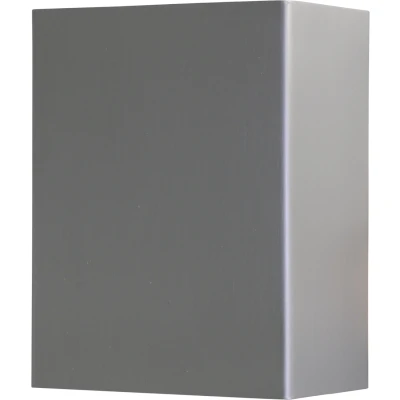 Afbeelding van Metallico Wandlamp 1 lichts vierkant nikkel Modern Masterlight 2 jaar garantie