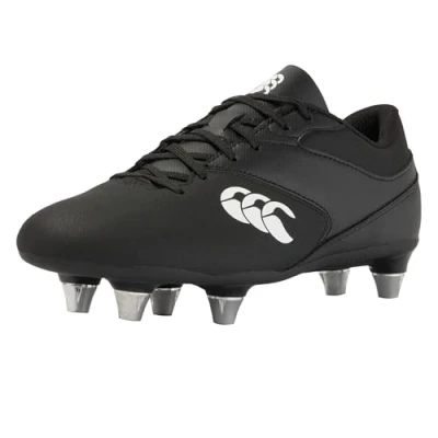 Afbeelding van Canterbury Phoenix Raze Soft Ground Rugby Laarzen, uniseks, kinderen, Zwart/Wit