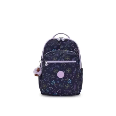 Afbeelding van Kipling Rugzak Seoul Lap Unicorn Star Blauw