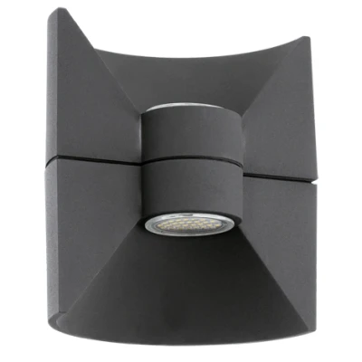 Afbeelding van EGLO Redondo Buitenverlichting Wandlamp 2 Lichts LED Antraciet