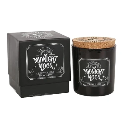 Afbeelding van Midnight Moon Bergamot en Neroli kaars, betoverend aroma, verleidelijke boeiende geur, sensuele betoverende brandduur van 21 uur