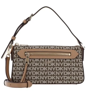 Afbeelding van DKNY Bryant Schoudertas, Dames, Maat: One Size, Chino/cappuccino