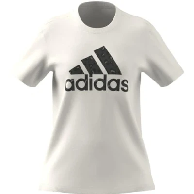 Afbeelding van adidas Animal Print Graphic Tee T shirt voor dames