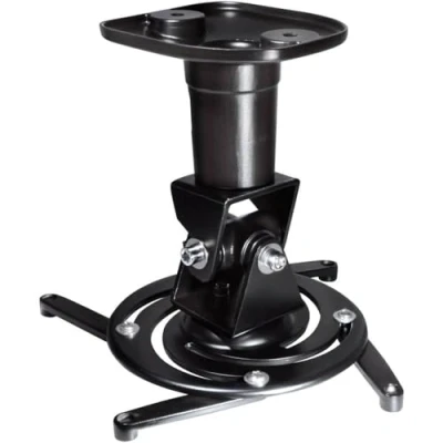 Image de My Wall H16 1SL Support de plafond pour projecteur charge max. 15 kg, écart plafond/support 225 mm Noir