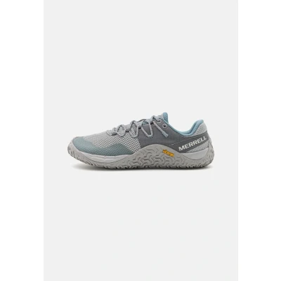 Afbeelding van Merrell Trail Glove 7 Hardloopschoenen neutraal, Dames, Maat: 40, Light blue/grey Textiel/ synthetisch
