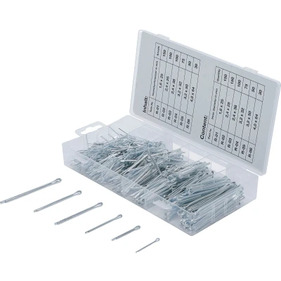 Afbeelding van BGS Splitpen assortiment Ø 1,6 4,0 mm 555 delig
