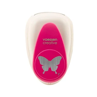 Afbeelding van Vaessen Creative Pons Vlinder 10 34x45mm