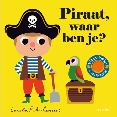 Afbeelding van Uitgeverij gottmer flapjesboek piraat, waar ben je?