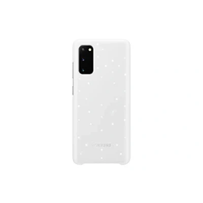 Afbeelding van Galaxy S20 (5G) Led Cover EF KG980 Wit Samsung Smartphone Hoesjes Geen Verzendkosten &amp; Morgen In Huis