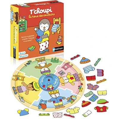 Image de Jeu éducatif Nathan La roue des couleurs T&#039;choupi
