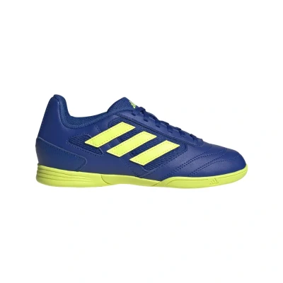 Afbeelding van adidas Performance Super SALA 2 Unisex Zaalvoetbalschoenen voor kinderen, Maat: 38 2/3, Team royal blue/team solar yellow 2/footwear white