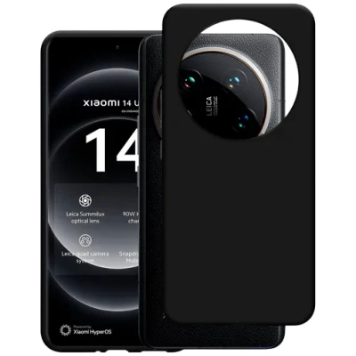 Afbeelding van Just in Case Soft Design Xiaomi 14 Ultra Back Cover Zwart