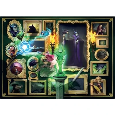 Afbeelding van Ravensburger puzzel 1000 stukjes 12000037 Disney Villainous Maleficent de populaire personages van dornröschen als voor volwassenen en kinderen vanaf 14 jaar