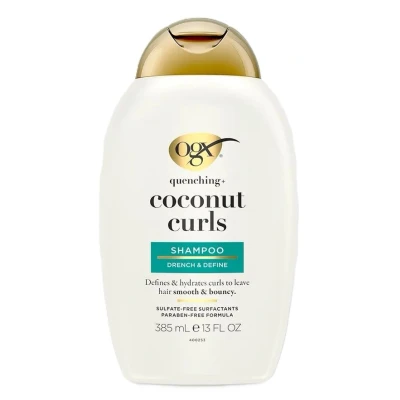 Afbeelding van OGX Organix Curls Shampoo 385ml Voor Krullend Haar