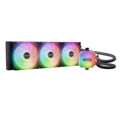 Image de be quiet! Light Loop Système de refroidissement liquide processeur Taille radiateur : 360 mm (pour LGA1150, LGA1151, LGA1155, LGA1851, LGA1700, LGA1200, AM4, AM5) 120 noir