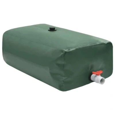 Afbeelding van Watertank met kraan opvouwbaar 1500 L PVC