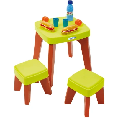 Afbeelding van Ecoiffier Picknicktafel Speelset, 10dlg.
