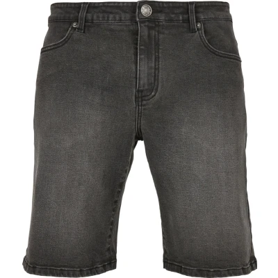 Afbeelding van Urban Classics Relaxed FIT Jeans Shorts Jeansshort, Heren, Maat: 32, Real black washed