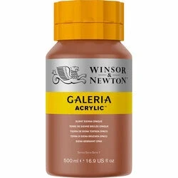 Afbeelding van Galeria 077 Acrylverf Burnt Sienna Opaque 500ml