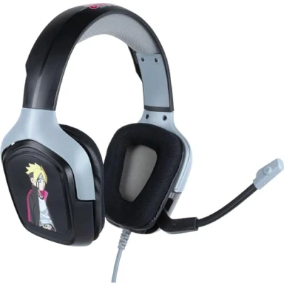 Afbeelding van Boruto gaming headset inklapbare microfoon in line afstandsbediening (Playstation/Xbox/Switch)