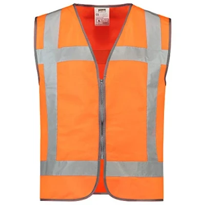 Afbeelding van Tricorp veiligheidsvest RWS rits Fluor oranje 453019 maat M L